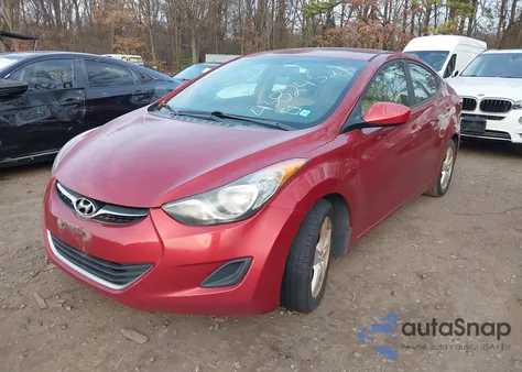 2011 Hyundai Elantra Gls (Ulsan Plant) z USA, uszkodzony, nr VIN KMHDH4AEXBU112484